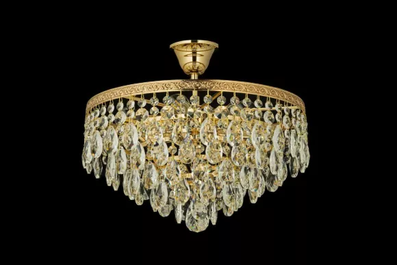 Люстра на штанге Arti Lampadari Castellana E 1.3.38.601 G, Классика, Золото Люстра на штанге Arti Lampadari Castellana E 1.3.38.601 G, Классика, Золото