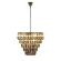 Подвесная люстра Delight Collection BRCH9118 BRCH9125-60, Хром, Дымчатый, Металл, крупный план