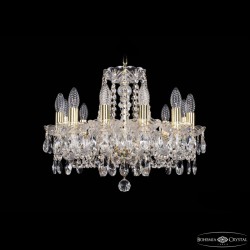 Подвесная люстра Bohemia Ivele Crystal 1402/12/160 G