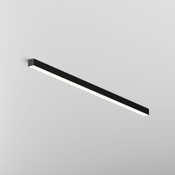 Линейный накладной светильник Maytoni Technical 4000K 35x35 (Черный, 1 м) LL311012