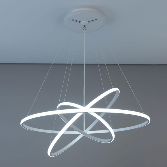 Подвесная светодиодная люстра Citilux Неон Смарт CL731A090E