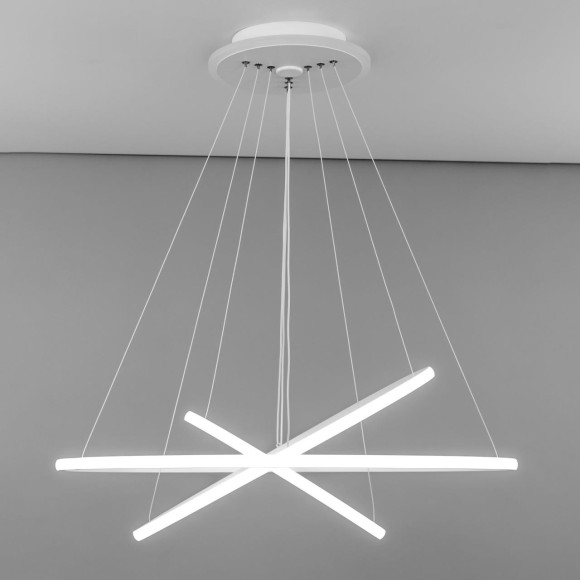 Подвесная светодиодная люстра Citilux Неон Смарт CL731A090E