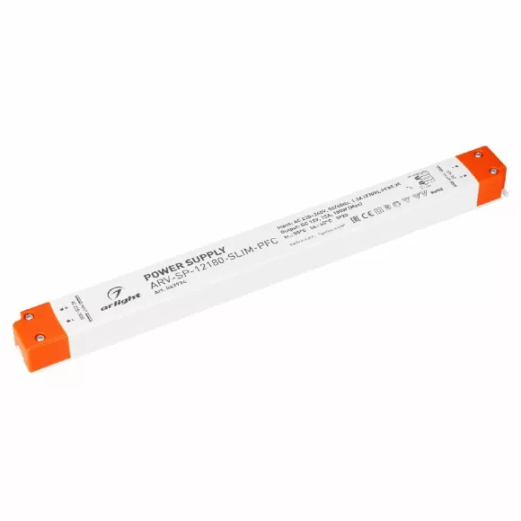 Блок питания Arlight ARV-SP-12180-SLIM-PFC (12V, 15A, 180W) 047994 Блок питания Arlight ARV-SP-12180-SLIM-PFC (12V, 15A, 180W) 047994