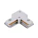 Коннектор Reluce RL 06038 corner connector WT, Белый, Металл