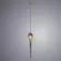 Подвесной светильник Arte Lamp Waterfall A1577SP-1GO, декоративные элементы крупным планом