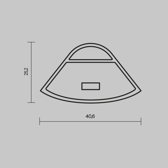 Комплект заглушек для профиля 30×30 2шт Maytoni Led Strip ALM-3030-EC 642073