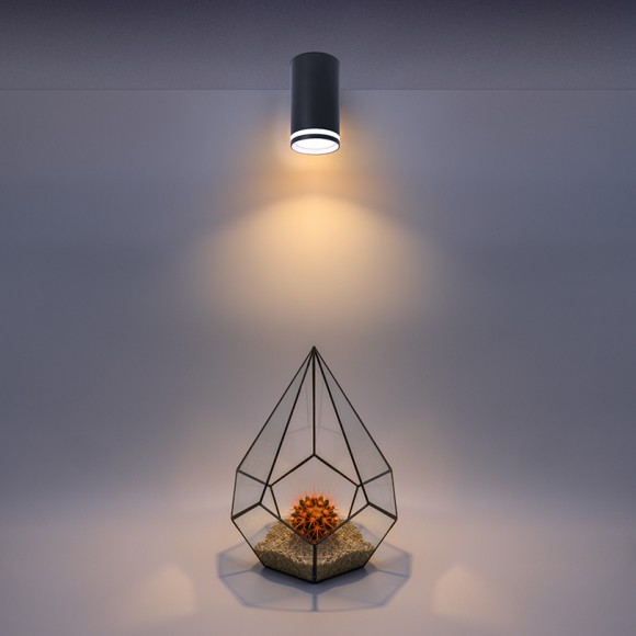 Накладной светильник Wolta Moderno WSL-GU10/02BL