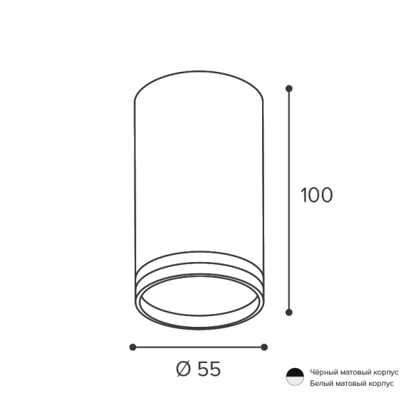 Накладной светильник Wolta Moderno WSL-GU10/02BL