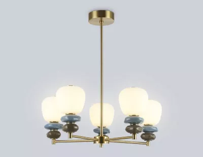 Люстра на штанге Ambrella Light High Light Ceramo Modern LH53164