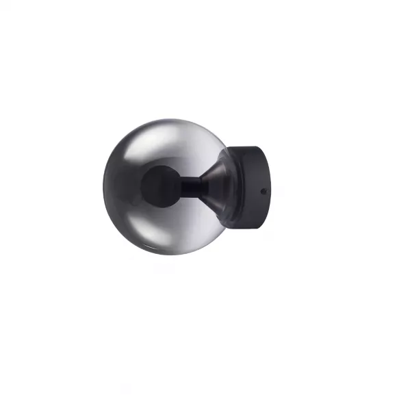Бра iLedex Aura 8615W-1S BK-SM, Черный, Дымчатый, Теплый белый