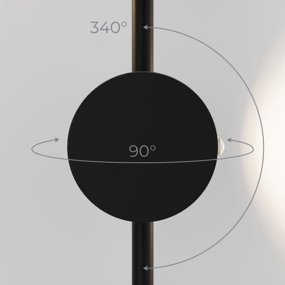 Настенный светильник Elektrostandard Illume черный (40154/LED) 4000K 4690389217043 a070995