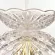 Подвесной светильник Bohemia Ivele Crystal 14771P/11 G, Золото, Прозрачный, Металл, декоративные элементы крупным планом