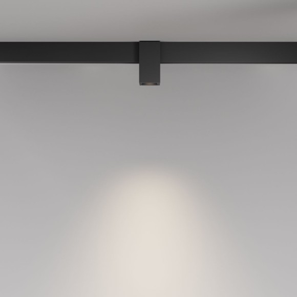 Трековый магнитный светильник Maytoni Alfa TR121-4-7W-DS-B