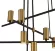 Люстра на штанге Stilfort Ausver 2162/05/12P, Черный, Бронза, Металл