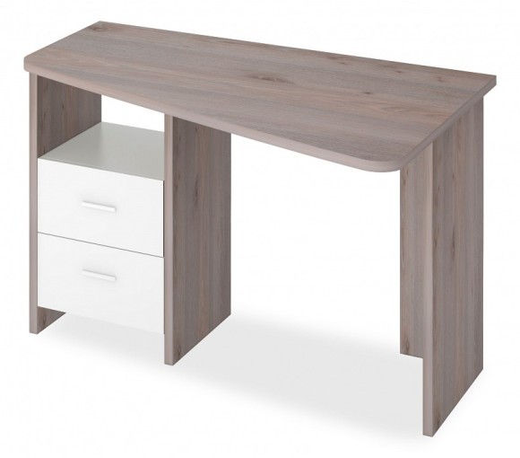 Стол письменный Домино Лайт СКЛ-Трап120 MER_SKL-Trap120_NBE_PRAV