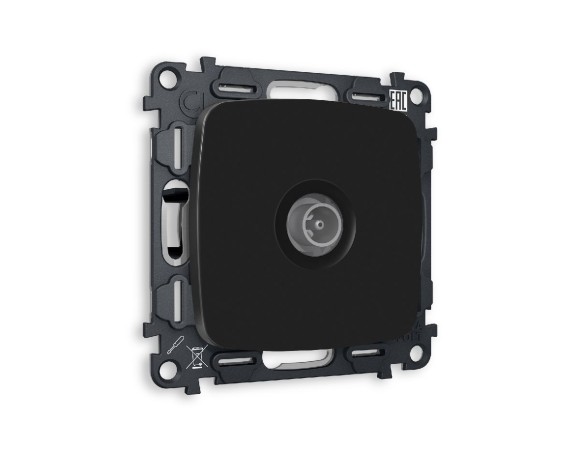 Комплект механизма TV розетки оконечной 50-870 MHz 1dB Ambrella Volt Omega MO813010