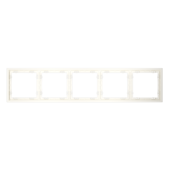 Рамка пластиковая Voltum S70 на 5 пост, (хлопок) VLS100513