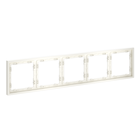 Рамка пластиковая Voltum S70 на 5 пост, (хлопок) VLS100513