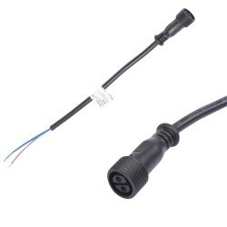 Провод для подключения в линию прожекторов Uniel UCX-LC2/L52-0.25M DC24V BLACK UL-00009344