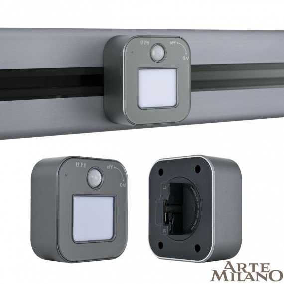 Трековый светильник Arte Milano Am-track-sockets 380022TLS/LWS Grey