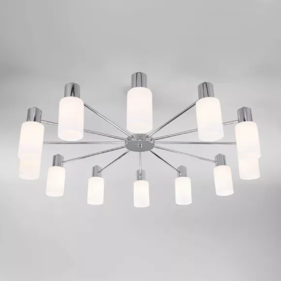 Люстра на штанге Eurosvet Vegga 70160/12 хром Smart a057112 Люстра на штанге Eurosvet Vegga 70160/12 хром Smart a057112