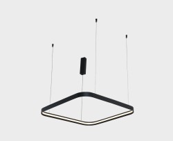 Подвесная светодиодная люстра Italline IT013-6031 black 3000K