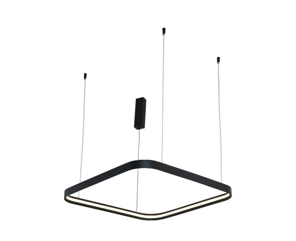 Подвесная светодиодная люстра Italline IT013-6031 black 3000K