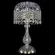 Настольная лампа Bohemia Ivele Crystal 14781L1/22 G Leafs, Золото, Прозрачный, Металл, крупный план