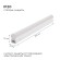 Линейный потолочный светильник Apeyron Touch 30-01