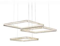 Подвесная светодиодная люстра с пультом управления Ambrella Light ACRYLICA FA1759