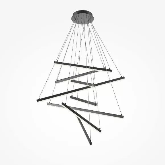Каскадная люстра Maytoni Line MOD016PL-L96BK Каскадная люстра Maytoni Line MOD016PL-L96BK