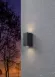 Уличный настенный светильник Eglo Jabaga 900276, Черный, Прозрачный, Пластик
