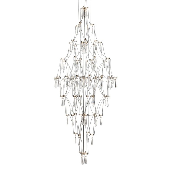 Подвесная люстра с пультом управления Modelux ML.7826.600P CR