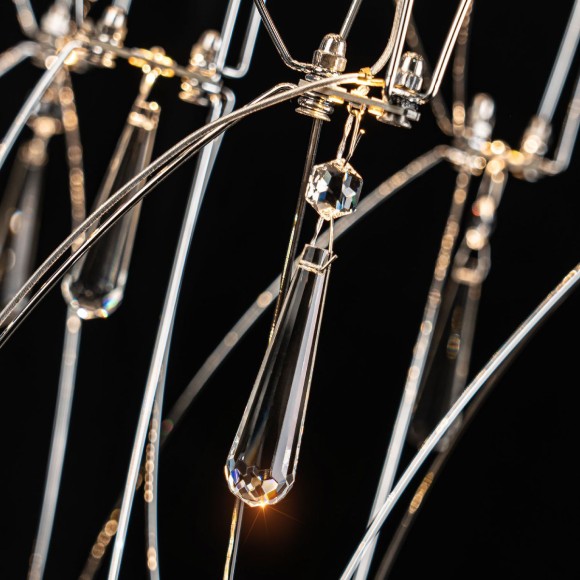 Подвесная люстра с пультом управления Modelux ML.7826.600P CR