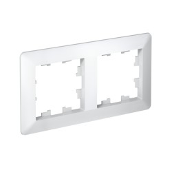 Рамка 2-ая Systeme Electric AtlasDesign Air Белый/дымчатый белый ATN220102