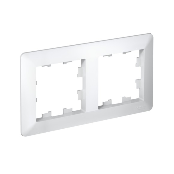 Рамка 2-ая Systeme Electric AtlasDesign Air Белый/дымчатый белый ATN220102