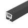 Силиконовый профиль Arlight WPH-FLEX-1616-TOP-S11-5m FULL BLACK 045774
