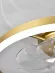 Люстра-вентилятор Natali Kovaltseva Ledfan LED LAMPS 81491, декоративные элементы крупным планом