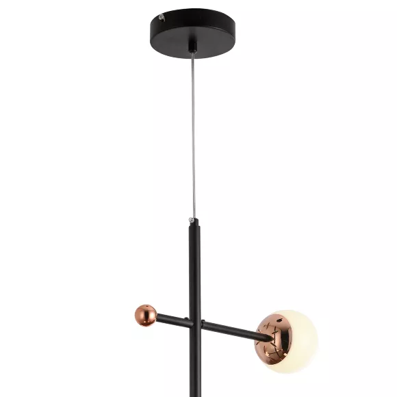 Подвесной светильник Natali Kovaltseva LED LAMPS 81338 GOLD BLACK, крепление