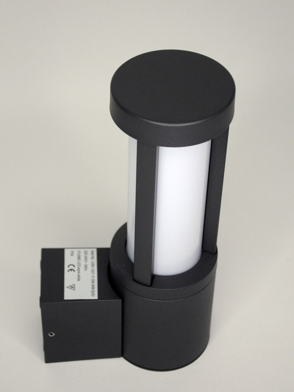 Уличный настенный светильник Elvan PJ-1507/1-11.5W-WW-Gr