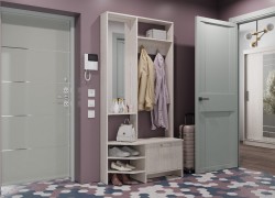 Стенка для прихожей Тео ПР-01 BTS_00-00130078