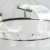 Подвесная люстра Modestyle MS.3029.10 CR, Хром, Прозрачный, Нейтральный белый, декоративные элементы крупным планом