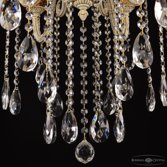 Подвесная люстра Bohemia Ivele Crystal AL79101/8/250 B WMG P Amber/M-1F