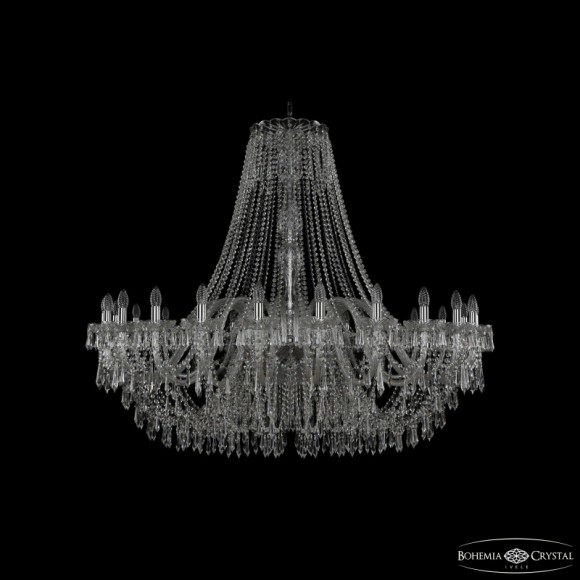 Подвесная люстра Bohemia Ivele Crystal 1403/24/530 Ni