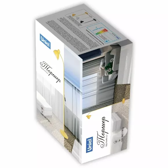 Торшер Uniel UML-T701 E27 YELLOW UL-00010190, Желтый, Металл, Современный стиль, упаковка