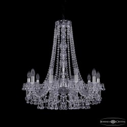 Подвесная люстра Bohemia Ivele Crystal 1409/10/240/h-76 Ni