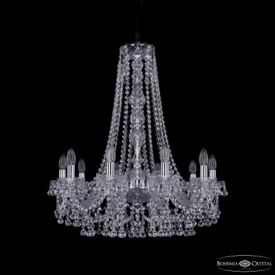 Подвесная люстра Bohemia Ivele Crystal 1409/10/240/h-76 Ni