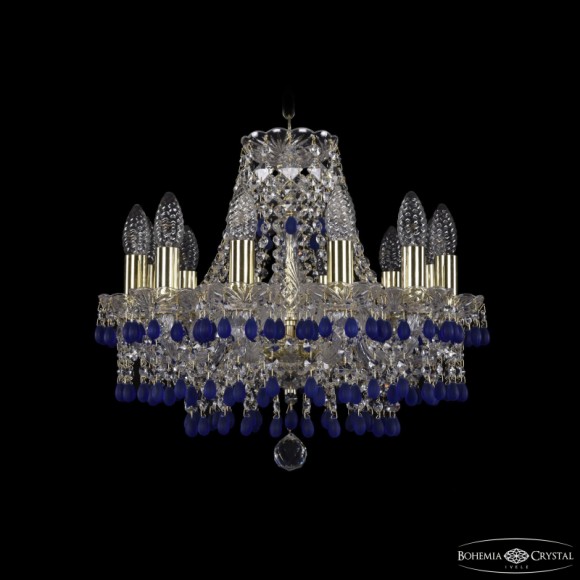 Подвесная люстра Bohemia Ivele Crystal 1410/12/141 G V3001