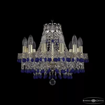 Подвесная люстра Bohemia Ivele Crystal 1410/12/141 G V3001