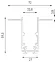 Схема размеров шинопровод встраиваемый Lumker SY-LINK-20T2-2.5-WH 019268